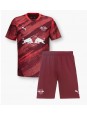 RB Leipzig Lutsharel Geertruida #3 Replika Borta Kläder Barn 2024-25 Kortärmad (+ byxor)